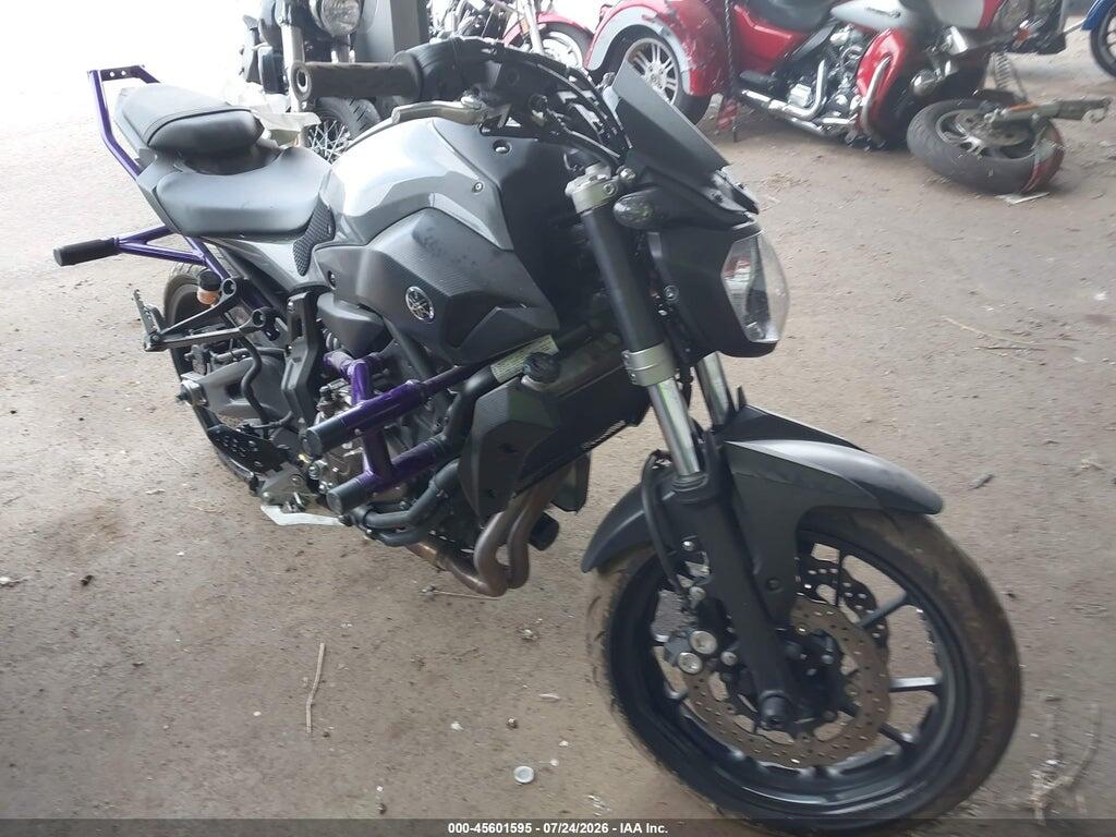 2015 YAMAHA FZ07 JYARM06E9FA005209
