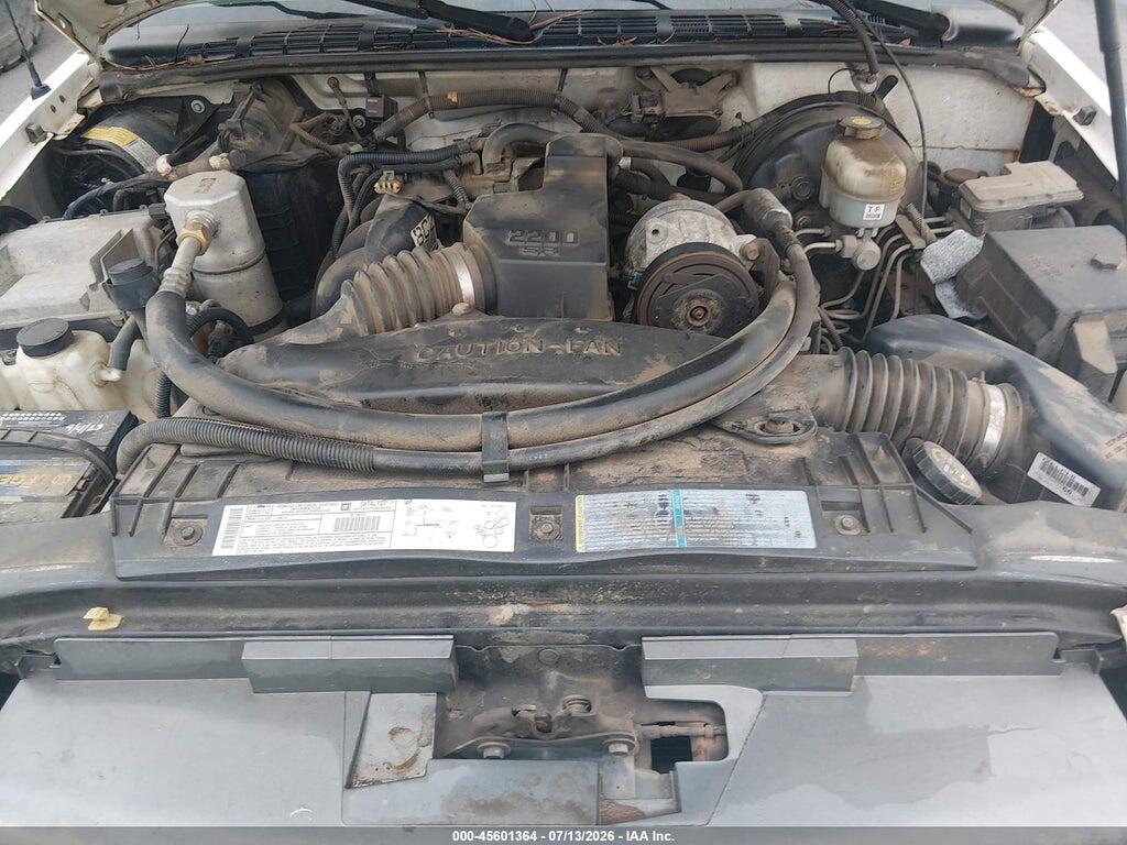 1GTCS145828168301 2002 GMC SONOMA photo no. 10
