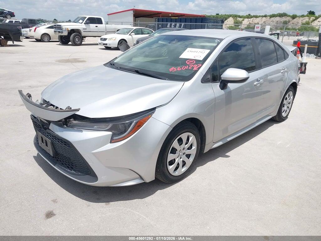 JTDEPMAE1MJ156129 2021 TOYOTA COROLLA photo no. 2
