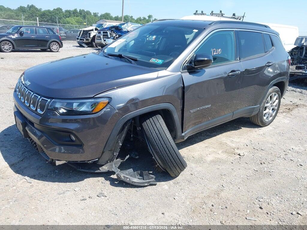 3C4NJDFB6NT184082 2022 JEEP COMPASS photo no. 2