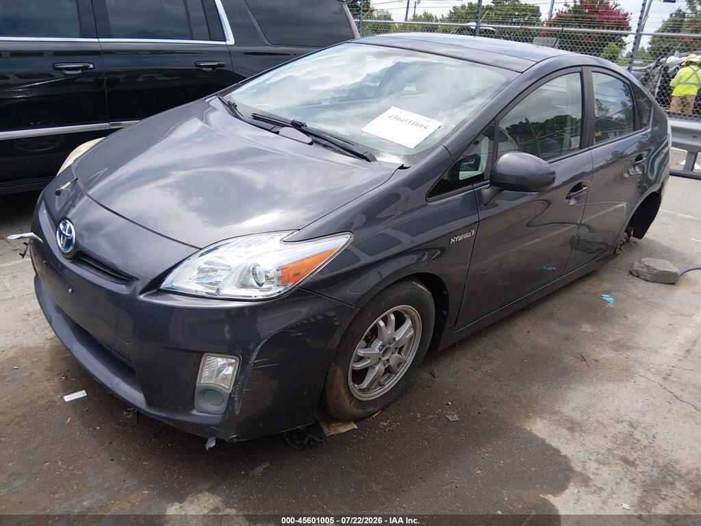 JTDKN3DU3B0257617 2011 TOYOTA PRIUS photo no. 2