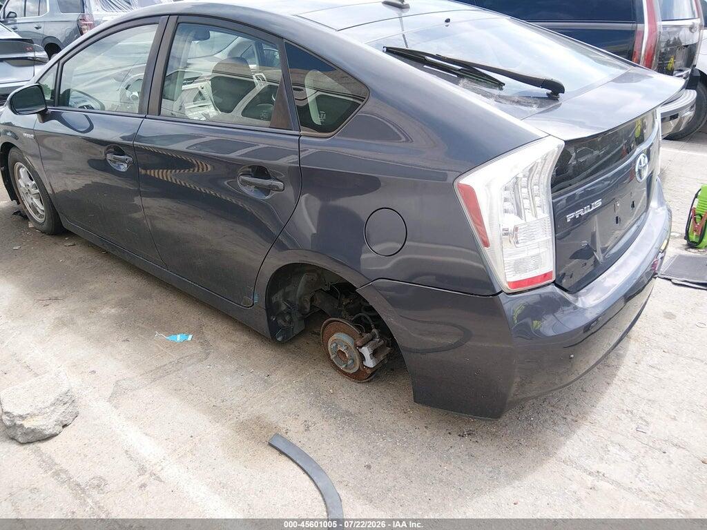 JTDKN3DU3B0257617 2011 TOYOTA PRIUS photo no. 3