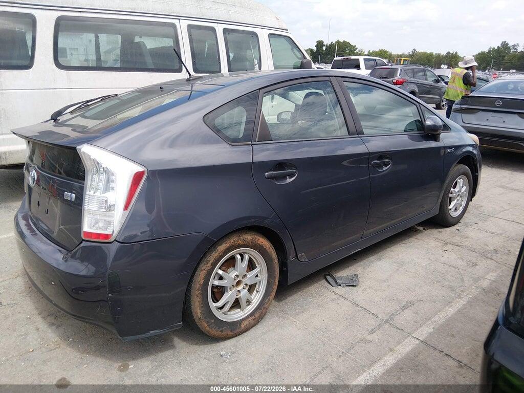 JTDKN3DU3B0257617 2011 TOYOTA PRIUS photo no. 4