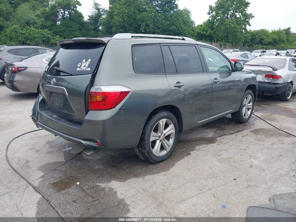 JTEES43A282041480 2008 TOYOTA HIGHLANDER photo no. 4