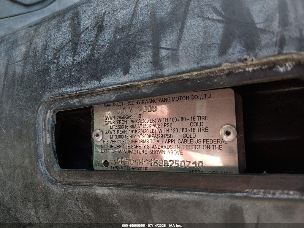 RFBD1H1169B250710 2009 KYMCO USA INC PEOPLE photo no. 10