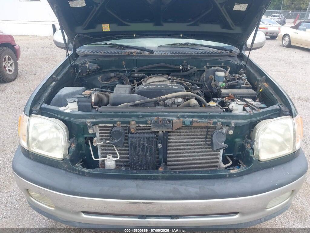 5TBBT44132S237682 2002 TOYOTA TUNDRA photo no. 10