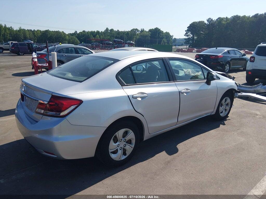 19XFB2F57DE243028 2013 HONDA CIVIC photo no. 4