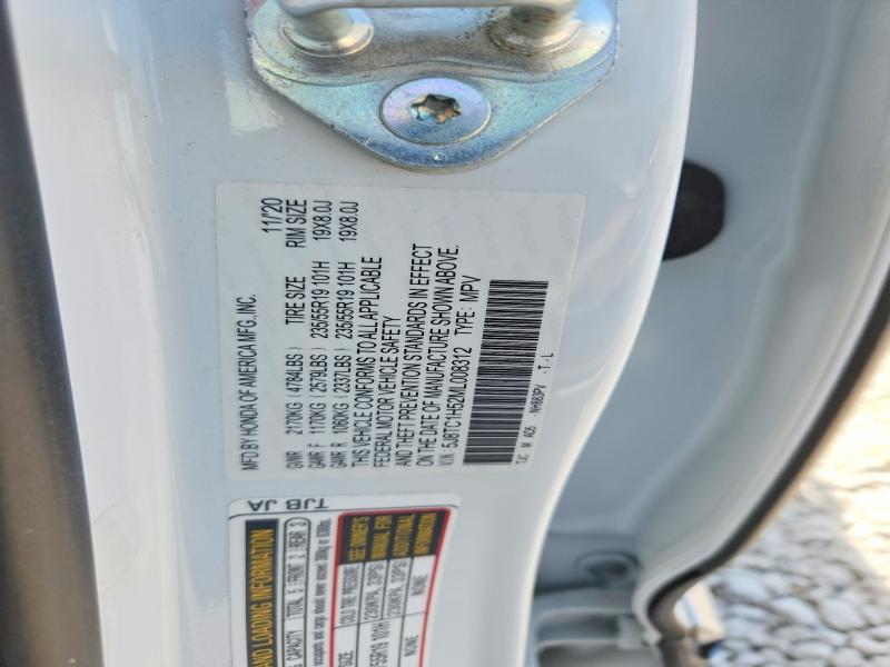 5J8TC1H52ML008312 2021 ACURA RDX photo no. 12