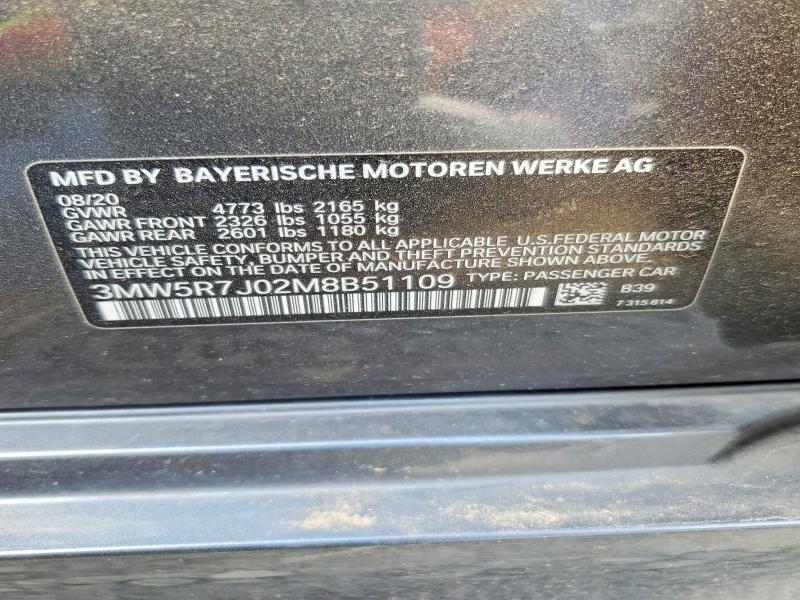 X 2021 BMW 330XI photo no. 12