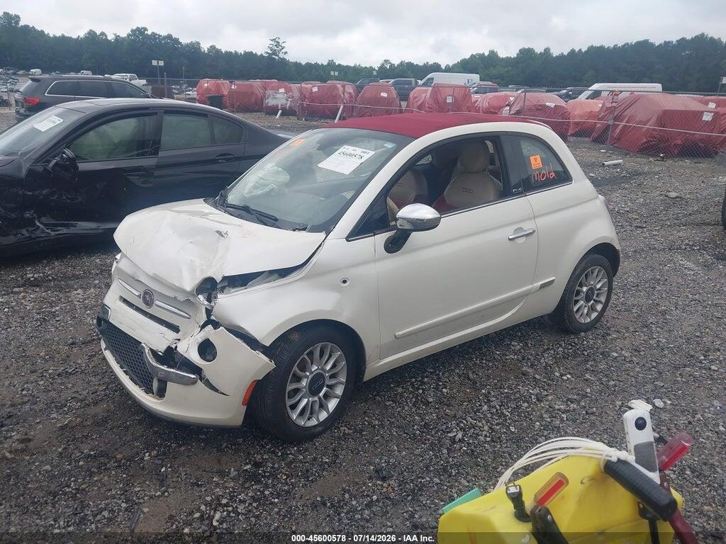 3C3CFFER7CT330154 2012 FIAT 500C photo no. 2