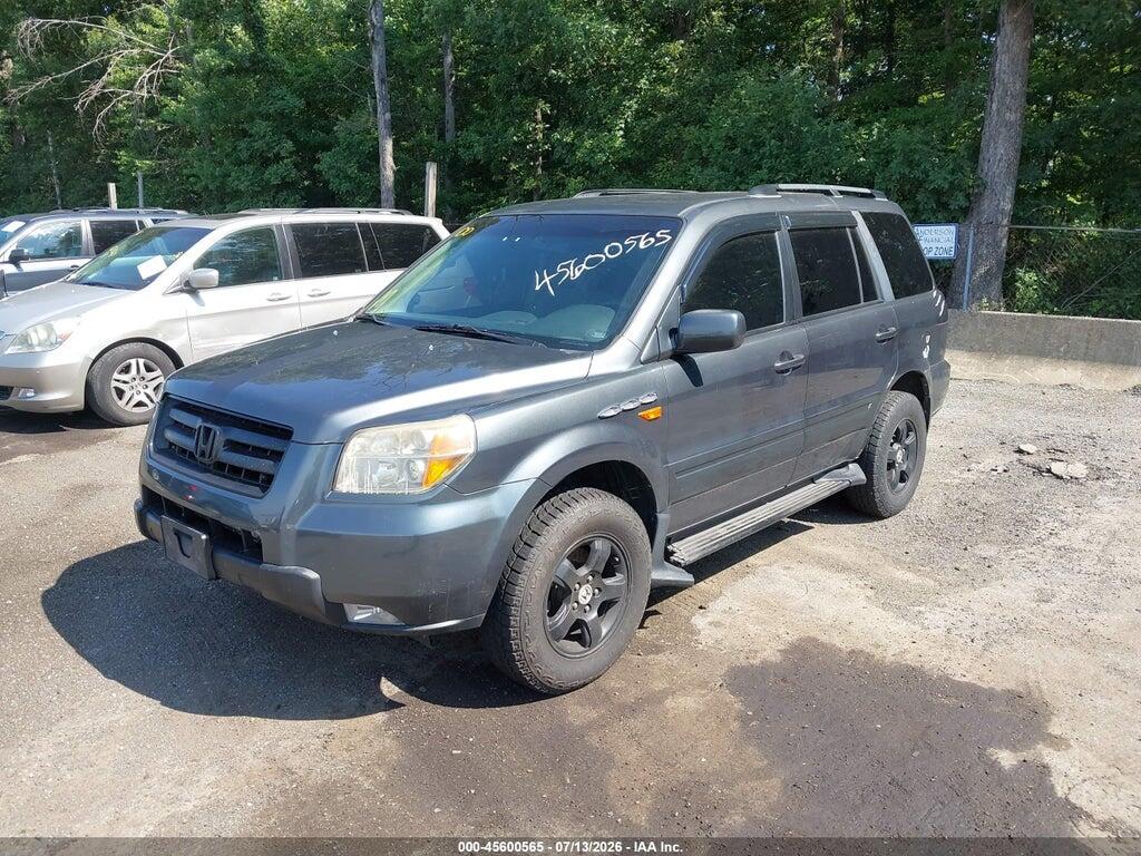 2HKYF18436H546950 2006 HONDA PILOT photo no. 2