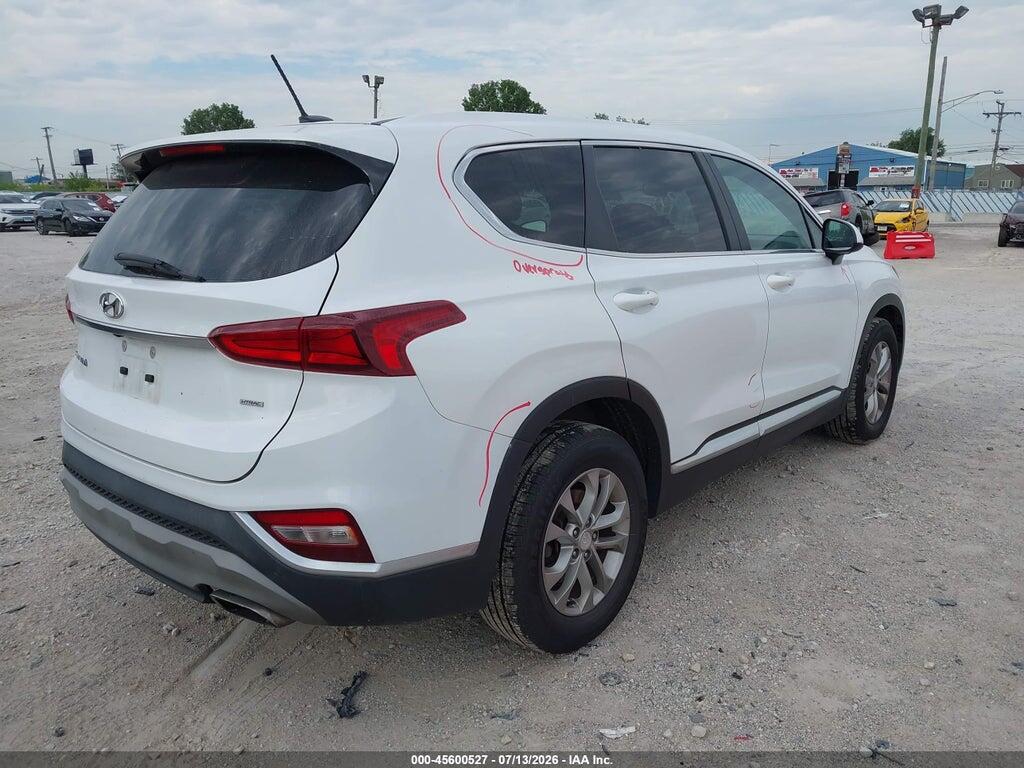 5NMS2CAD8LH179589 2020 HYUNDAI SANTA FE photo no. 4