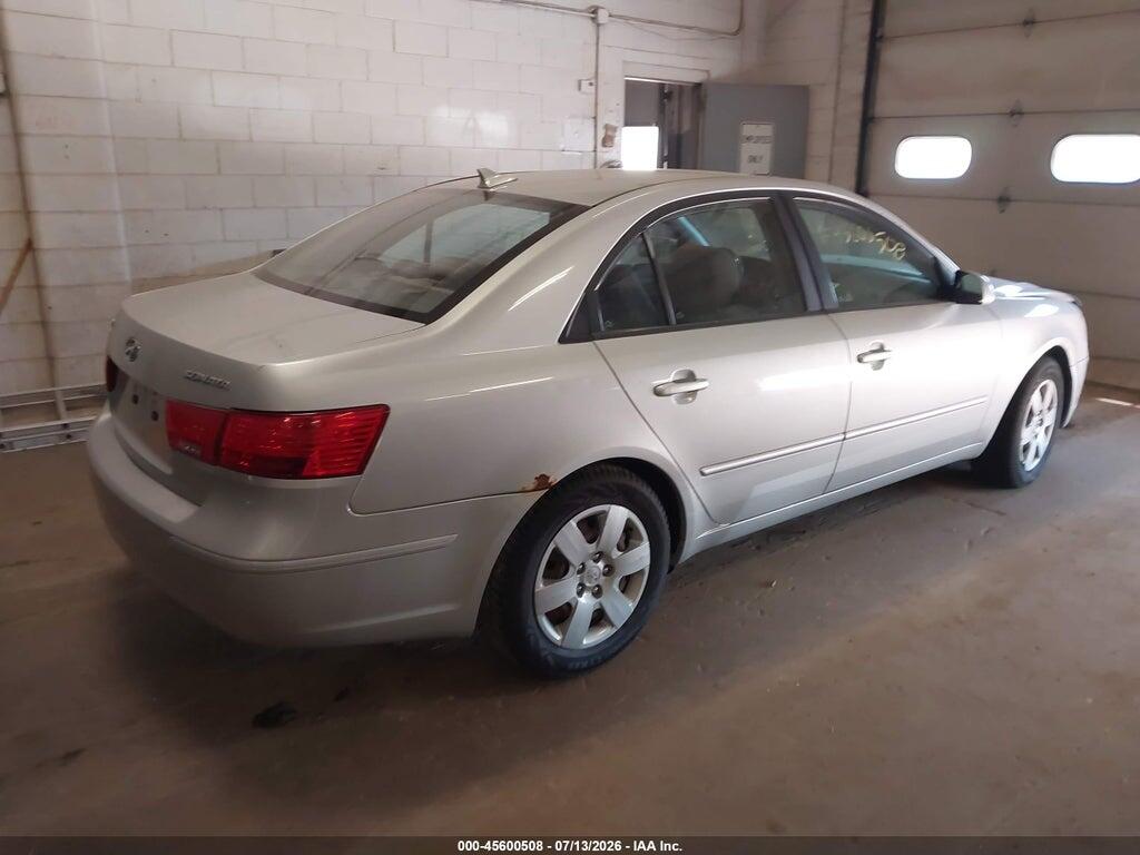5NPET4AC2AH641488 2010 HYUNDAI SONATA photo no. 4