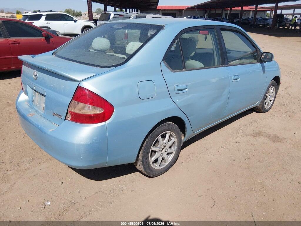 JT2BK18UX20061383 2002 TOYOTA PRIUS photo no. 4
