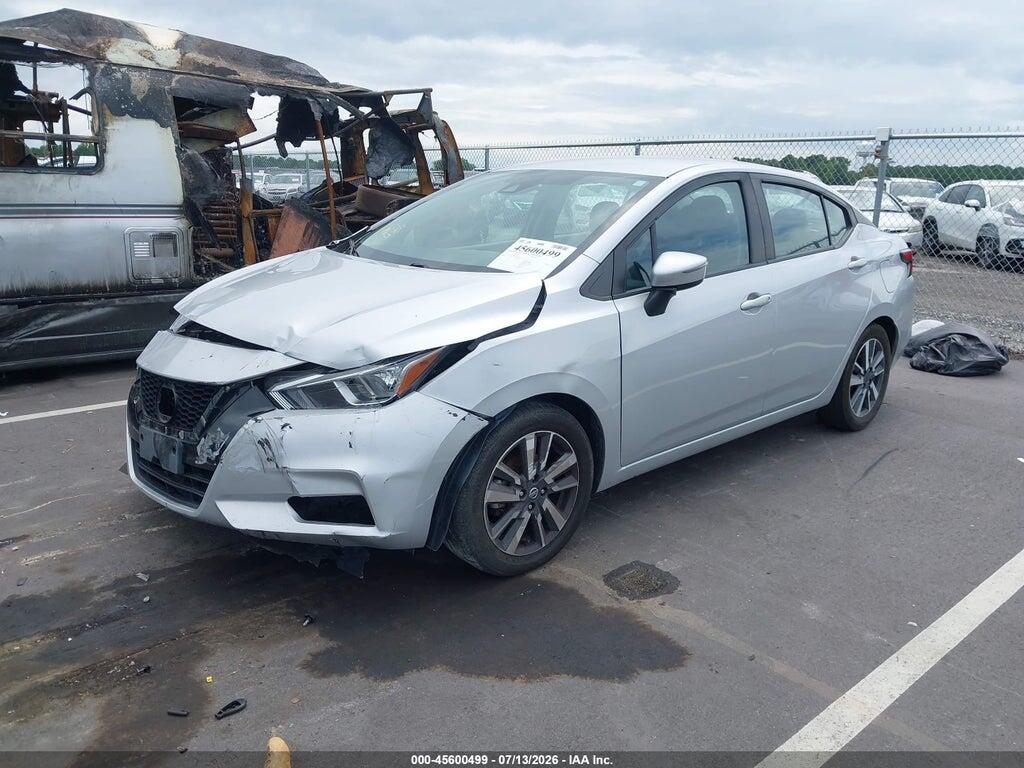 3N1CN8EV6ML884913 2021 NISSAN VERSA photo no. 2
