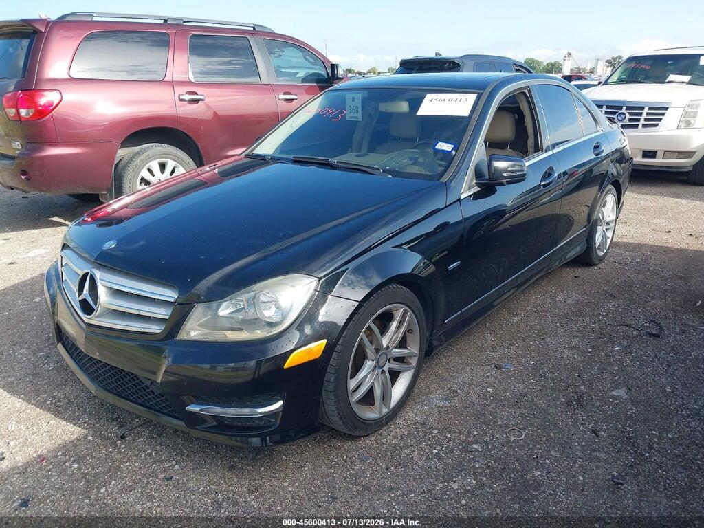 WDDGF4HB8CA609383 2012 MERCEDES-BENZ C 250 photo no. 2
