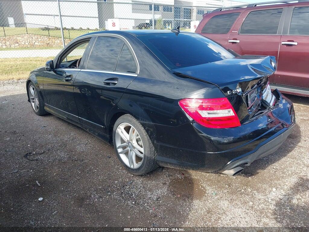 WDDGF4HB8CA609383 2012 MERCEDES-BENZ C 250 photo no. 3