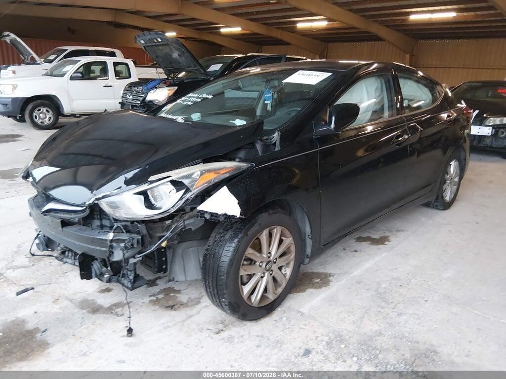 KMHDH4AE6FU393446 2015 HYUNDAI ELANTRA photo no. 2