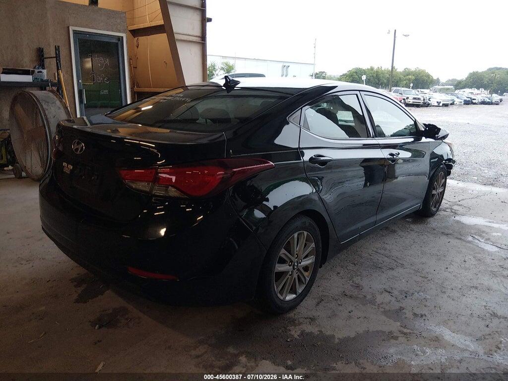 KMHDH4AE6FU393446 2015 HYUNDAI ELANTRA photo no. 4