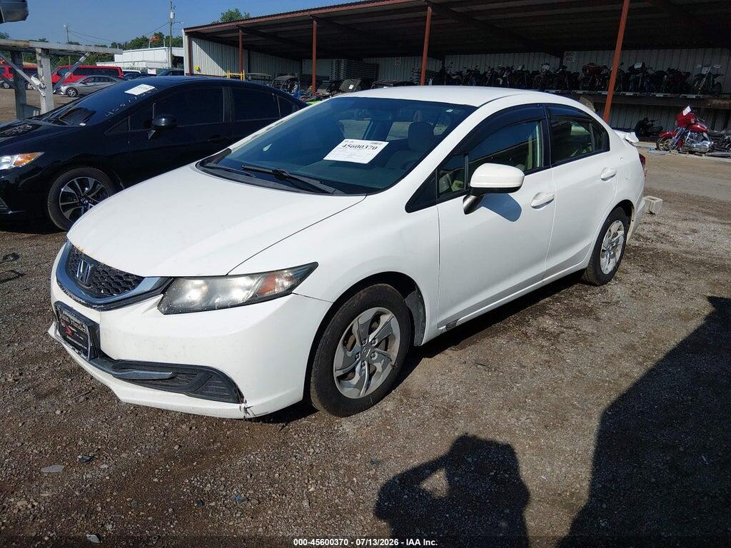19XFB2F58FE026574 2015 HONDA CIVIC photo no. 2