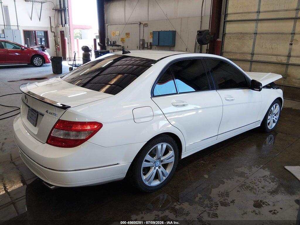WDDGF8BB5AR090050 2010 MERCEDES-BENZ C 300 photo no. 4