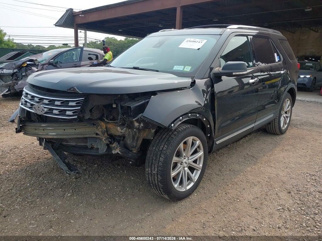 1FM5K8F89HGE26473 2017 FORD EXPLORER photo no. 2