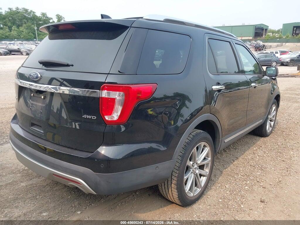 1FM5K8F89HGE26473 2017 FORD EXPLORER photo no. 4