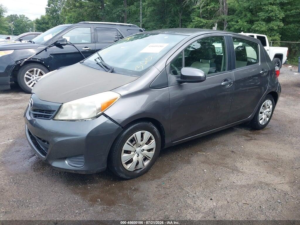 JTDKTUD37CD538414 2012 TOYOTA YARIS photo no. 2