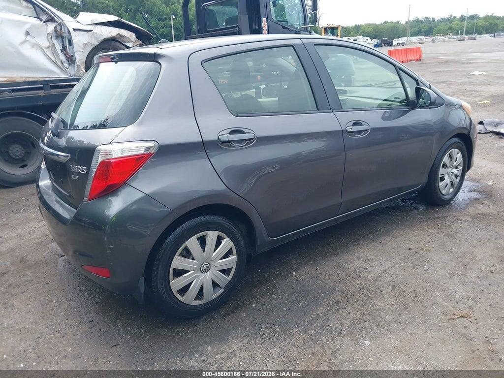 JTDKTUD37CD538414 2012 TOYOTA YARIS photo no. 4