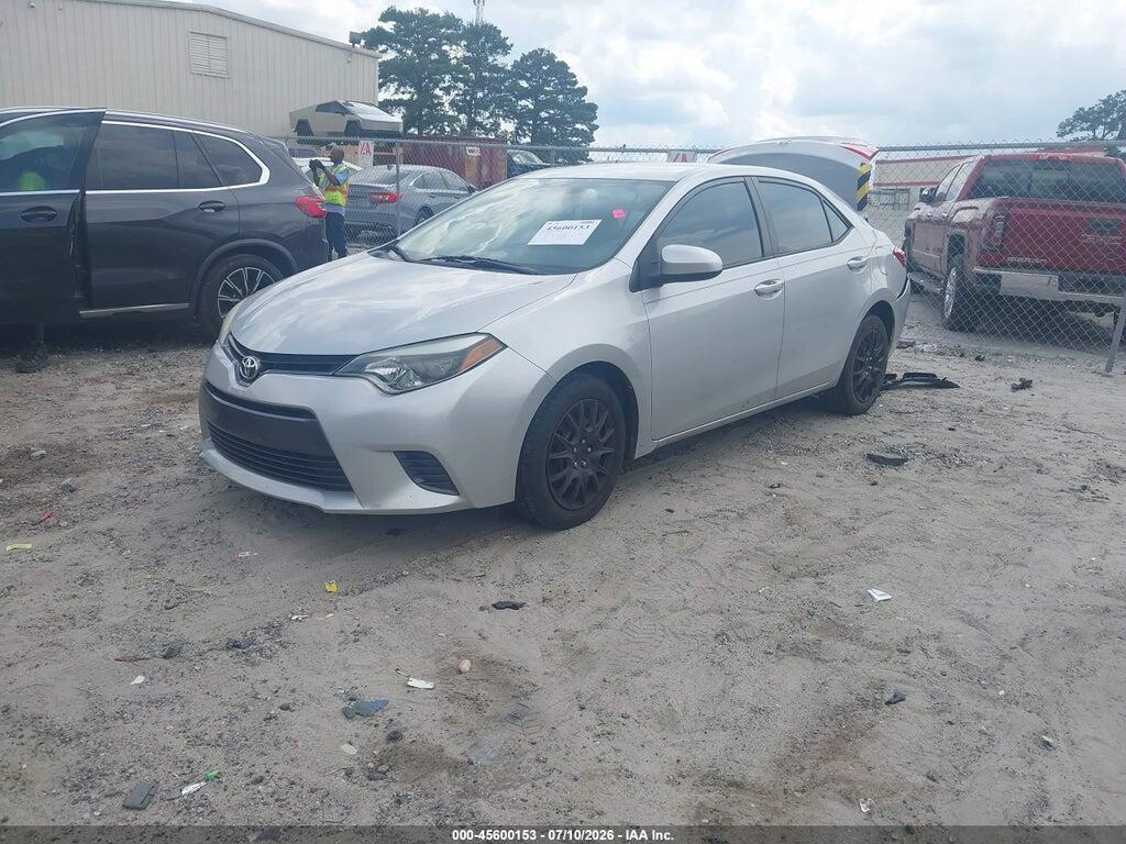 2T1BURHE9FC476389 2015 TOYOTA COROLLA photo no. 2