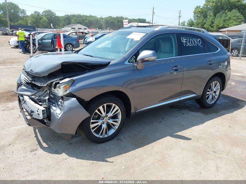 2T2ZK1BA8DC093466 2013 LEXUS RX 350 photo no. 2