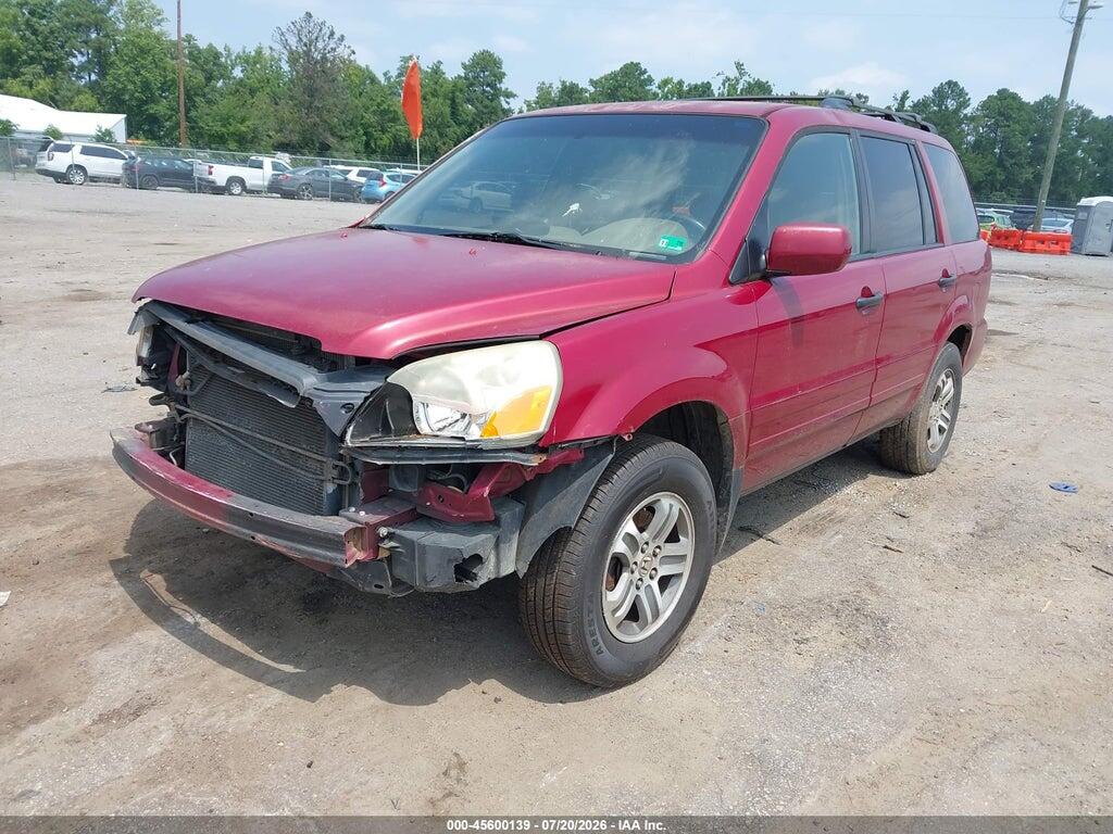 5FNYF18465B020048 2005 HONDA PILOT photo no. 2