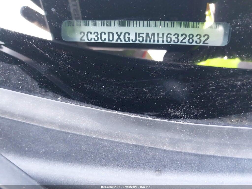 2C3CDXGJ5MH632832 2021 DODGE CHARGER photo no. 9