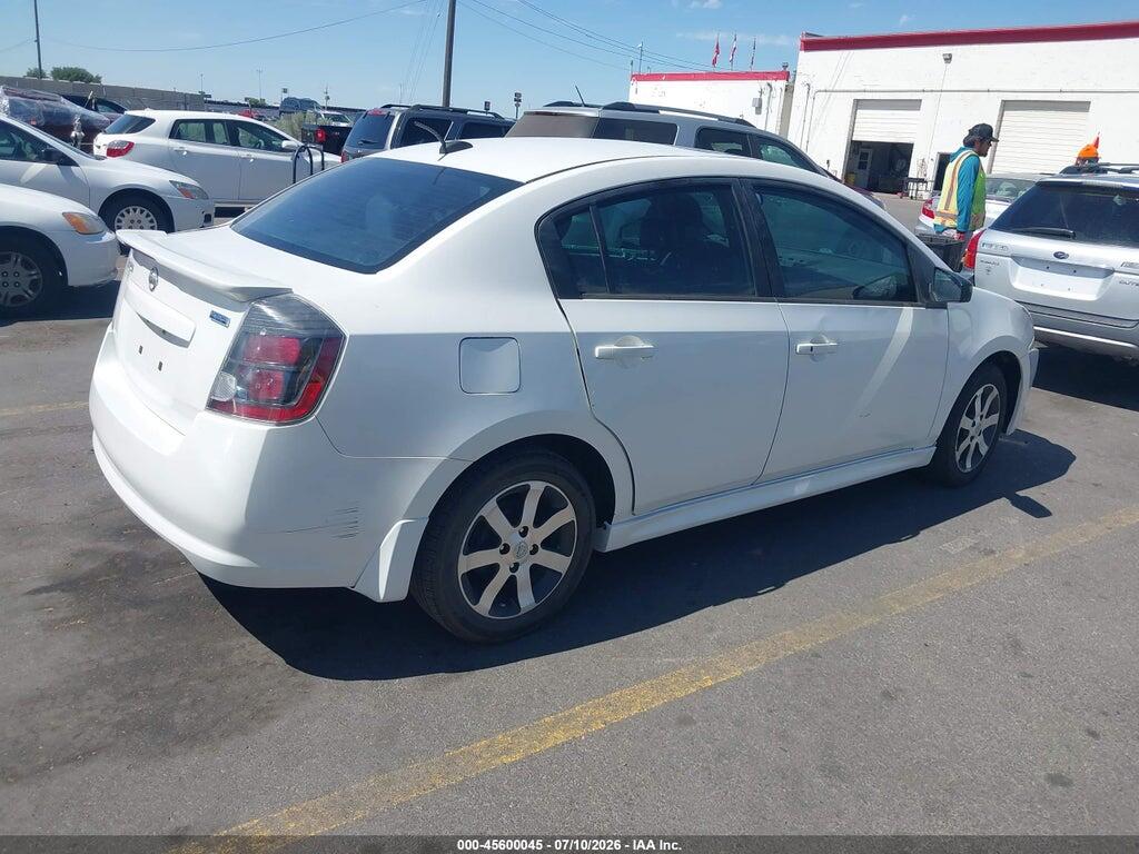 3N1AB6AP9CL630946 2012 NISSAN SENTRA photo no. 4
