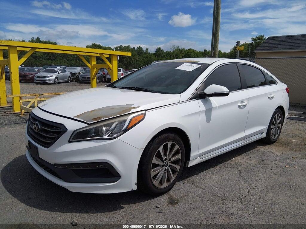 5NPE34AF3FH069333 2015 HYUNDAI SONATA photo no. 2