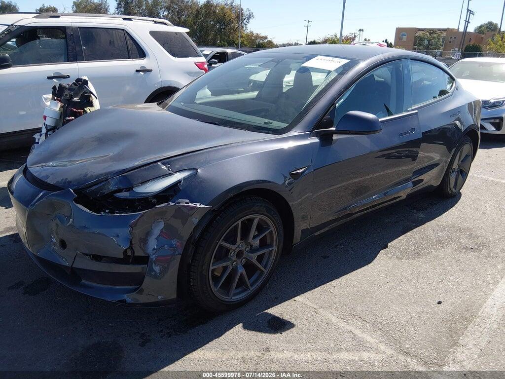 5YJ3E1EA3PF543182 2023 TESLA MODEL 3 photo no. 2