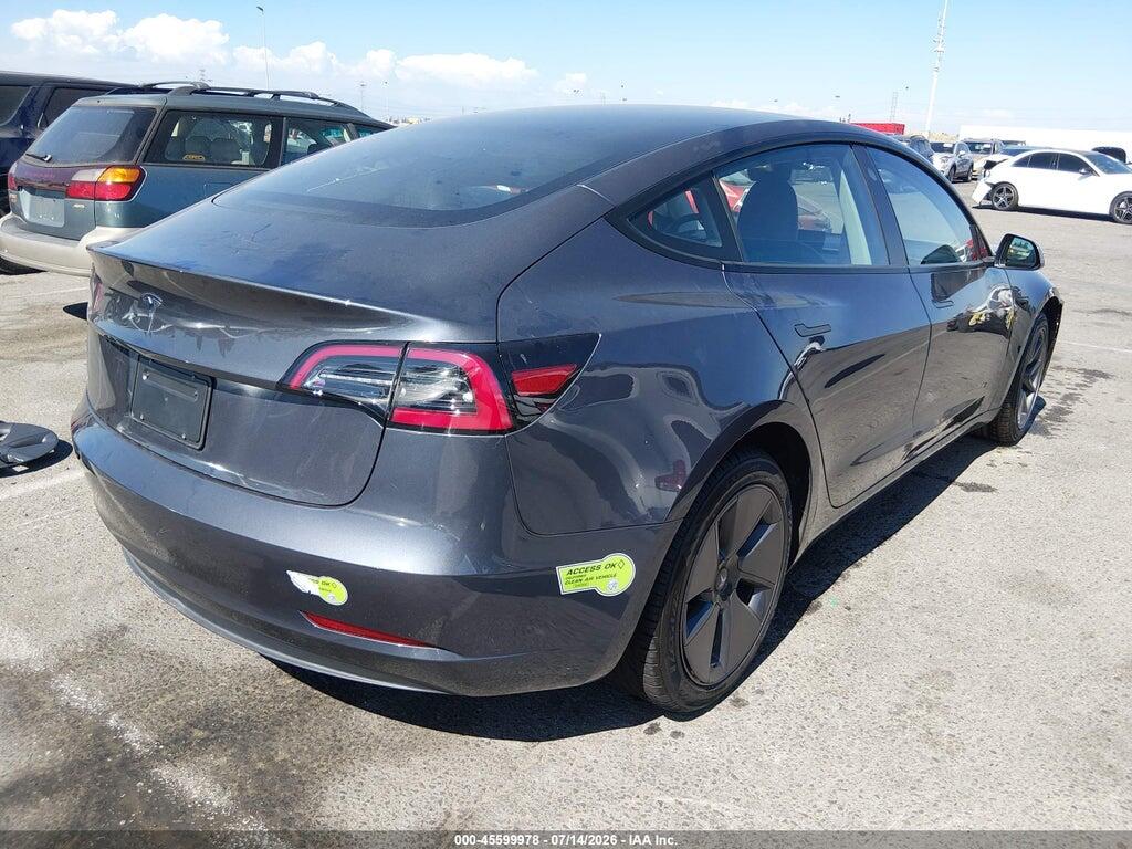 5YJ3E1EA3PF543182 2023 TESLA MODEL 3 photo no. 4