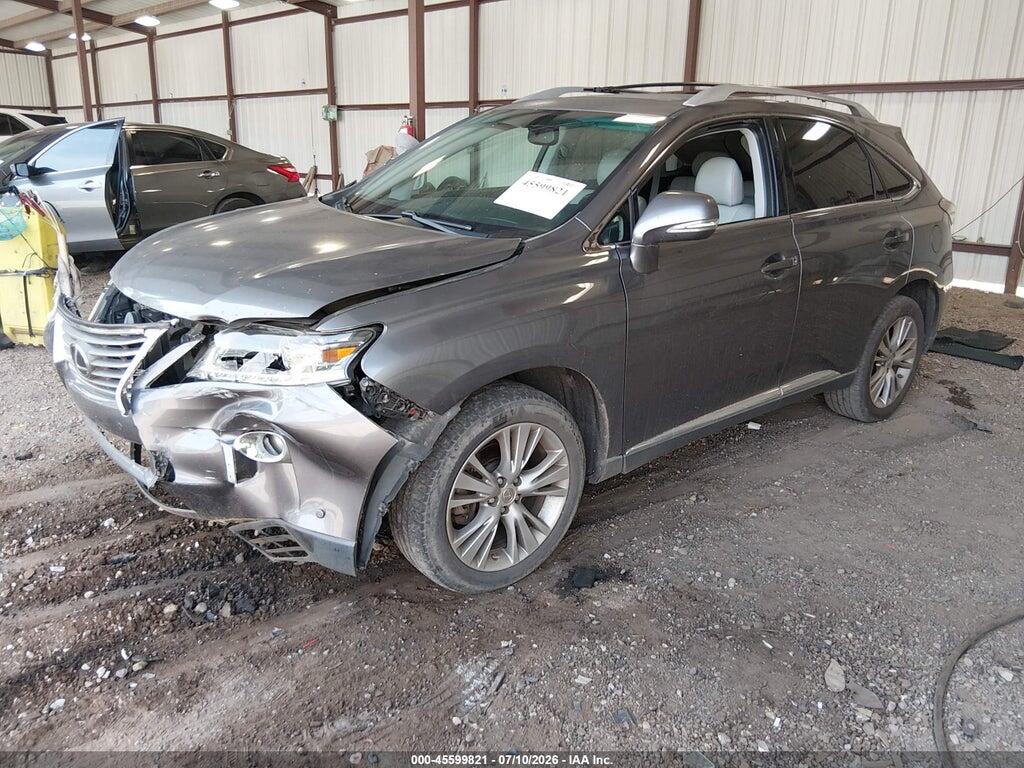 2T2ZK1BAXDC089256 2013 LEXUS RX 350 photo no. 2