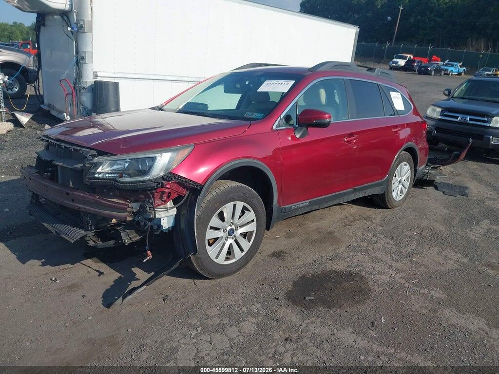 4S4BSAFC2J3317445 2018 SUBARU OUTBACK photo no. 2