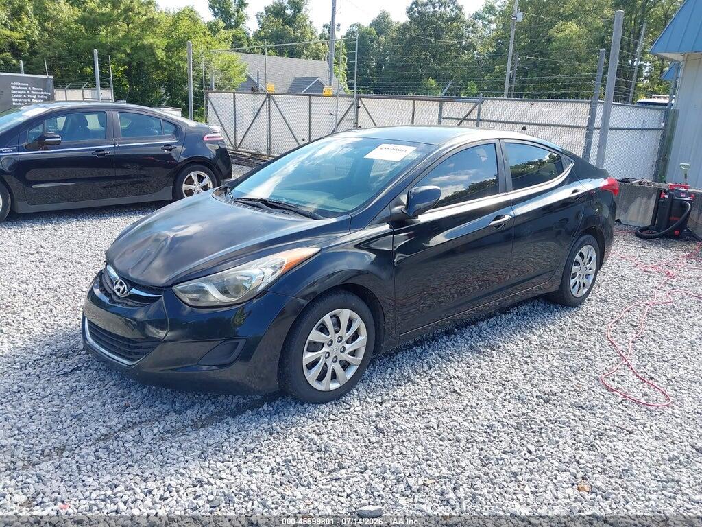 KMHDH4AEXDU527968 2013 HYUNDAI ELANTRA photo no. 2