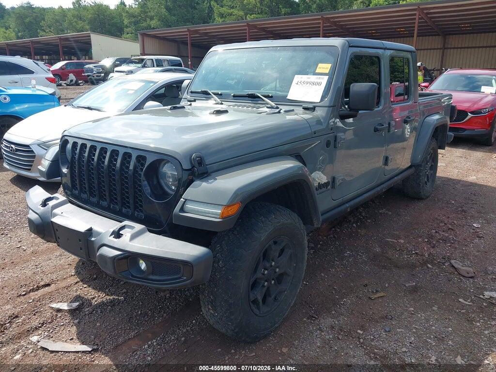 1C6HJTAG4ML543442 2021 JEEP GLADIATOR photo no. 2