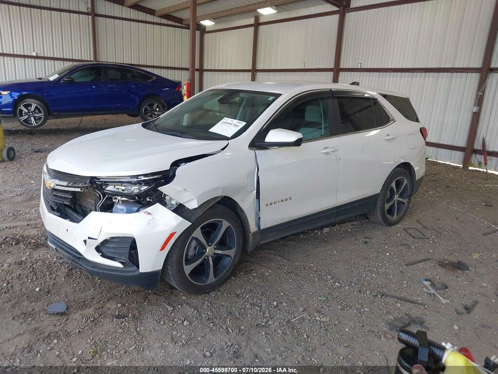 3GNAXKEV4NL293791 2022 CHEVROLET EQUINOX photo no. 2