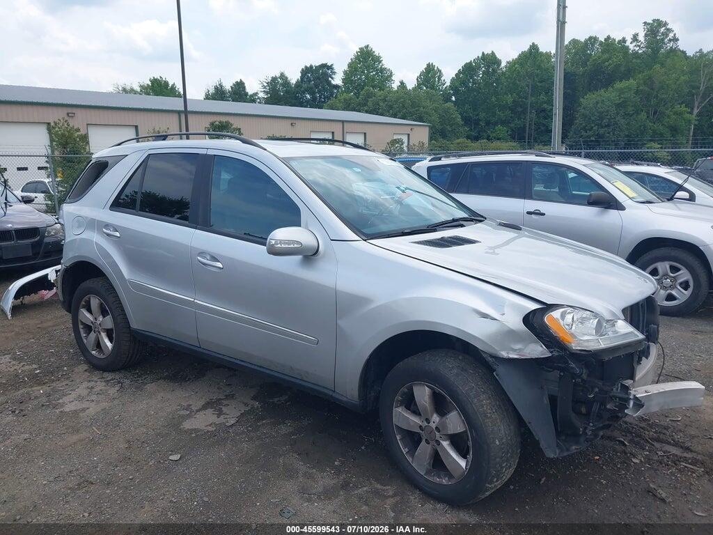 4JGBB75E96A008077 2006 MERCEDES-BENZ ML 500 photo no. 1