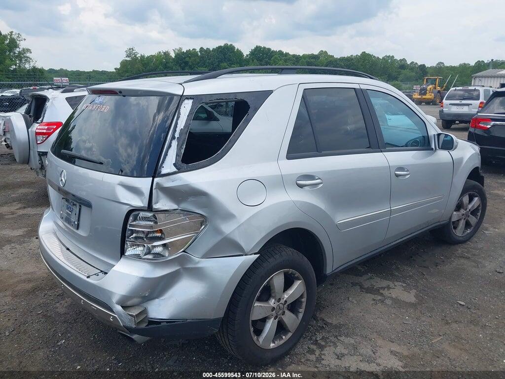 4JGBB75E96A008077 2006 MERCEDES-BENZ ML 500 photo no. 4
