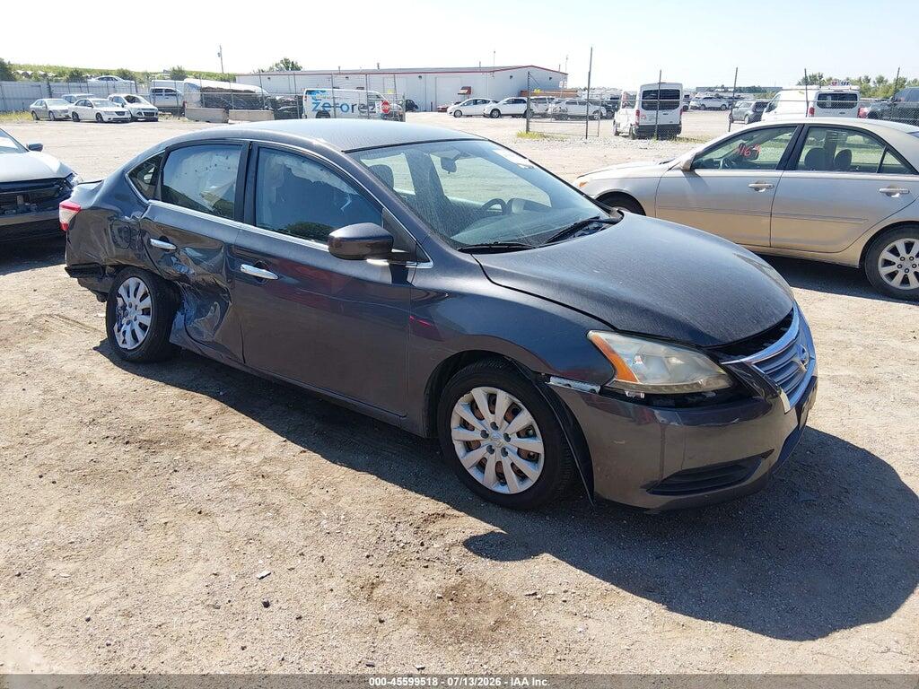 3N1AB7AP1EL669328 2014 NISSAN SENTRA photo no. 1