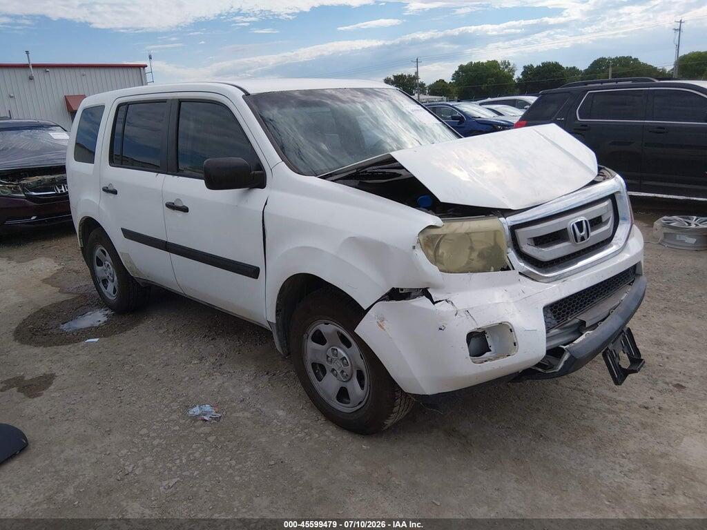 5FNYF3H25AB010793 2010 HONDA PILOT photo no. 1