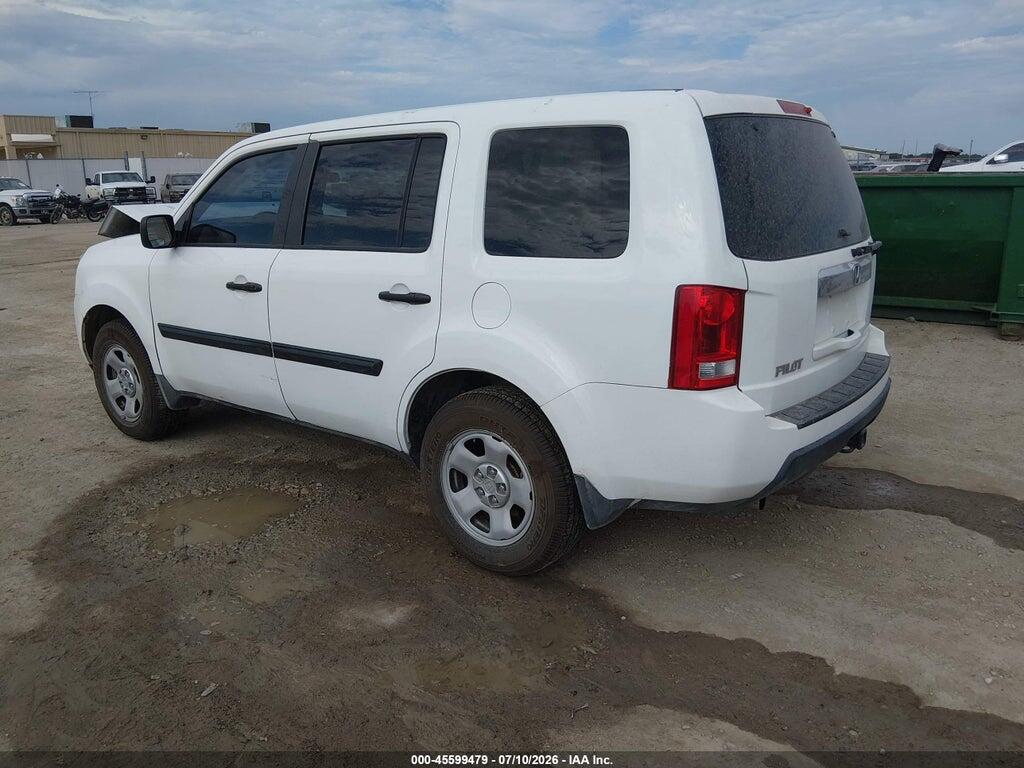 5FNYF3H25AB010793 2010 HONDA PILOT photo no. 3