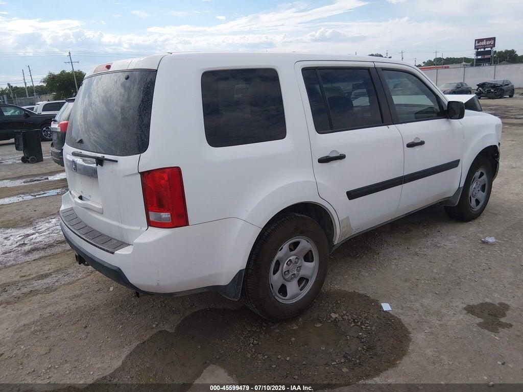 5FNYF3H25AB010793 2010 HONDA PILOT photo no. 4