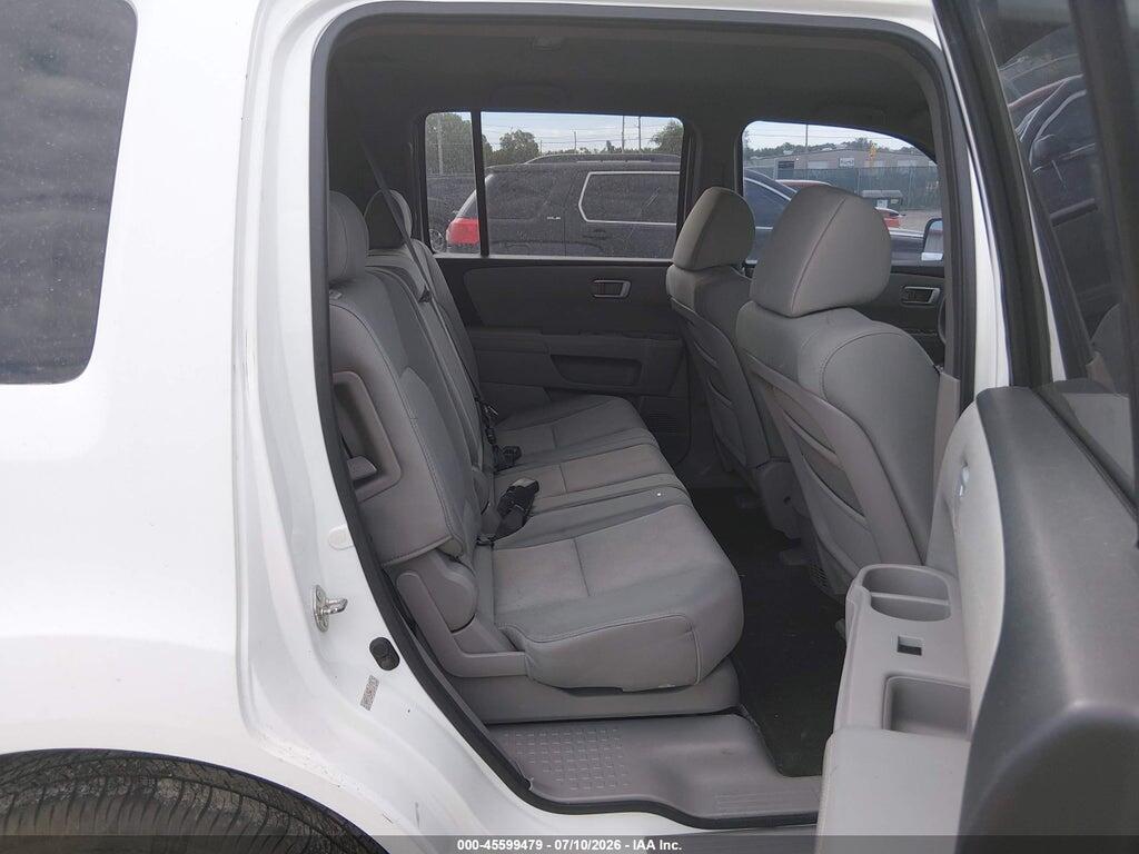 5FNYF3H25AB010793 2010 HONDA PILOT photo no. 8