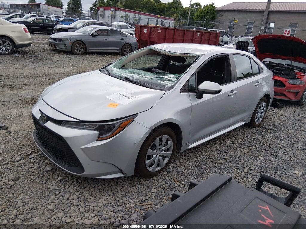 5YFEPMAE6NP287635 2022 TOYOTA COROLLA photo no. 2